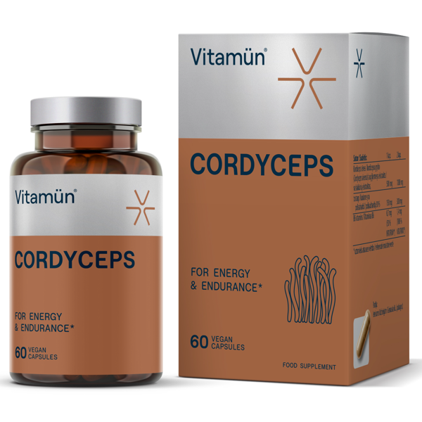 VITAMUN Cordyseps, 60 kapsulių paveikslėlis