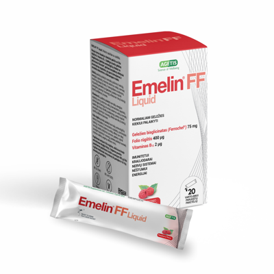 EMELIN FF LIQUID, 20 paketėlių paveikslėlis