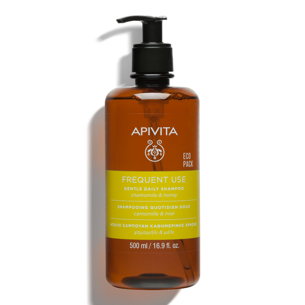 APIVITA, šampūnas, kasdienio naudojimo, 500ml, 1 vnt. paveikslėlis APIVITA, šampūnas, kasdienio naudojimo, 500ml, 1 vnt. paveikslėlis
