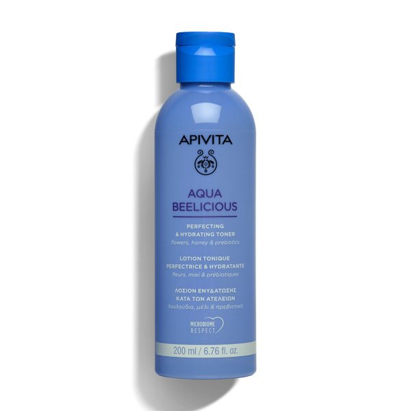 APIVITA, AQUA BEELICIOUS tonikas, su prebiotikais, 200ml, 1 vnt. paveikslėlis