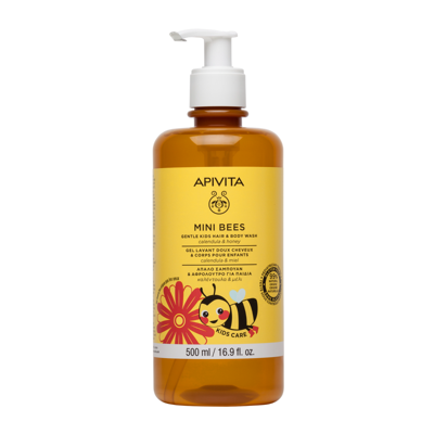 APIVITA, KIDS CALENDULA&HONEY, švelnus prausiklis, 500ml, 1 vnt. paveikslėlis