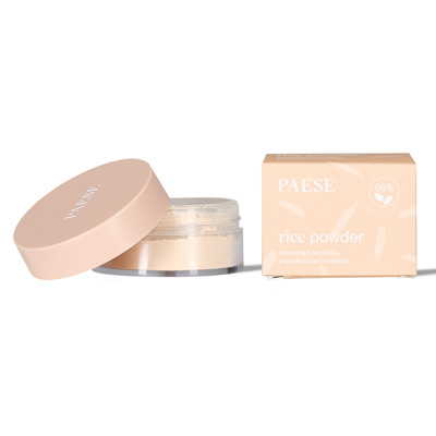 PAESE Ryžių biri pudra su atspalviu light beige , 10 g