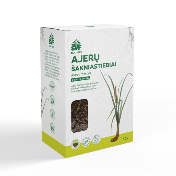 ACORUS, AJERŲ ŠAKNIASTIEBIAI, žolelių arbata, 50 g paveikslėlis