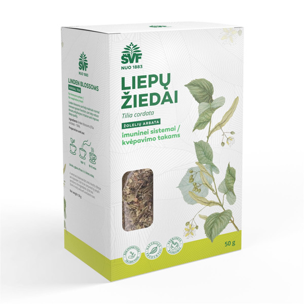 ACORUS, LIEPŲ ŽIEDAI, žolelių arbata, 50 g paveikslėlis