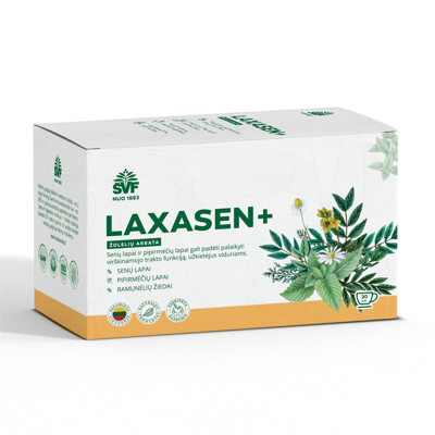 ACORUS, LAXASEN+, 1,5 g, žolelių arbata, 20 vnt. paveikslėlis