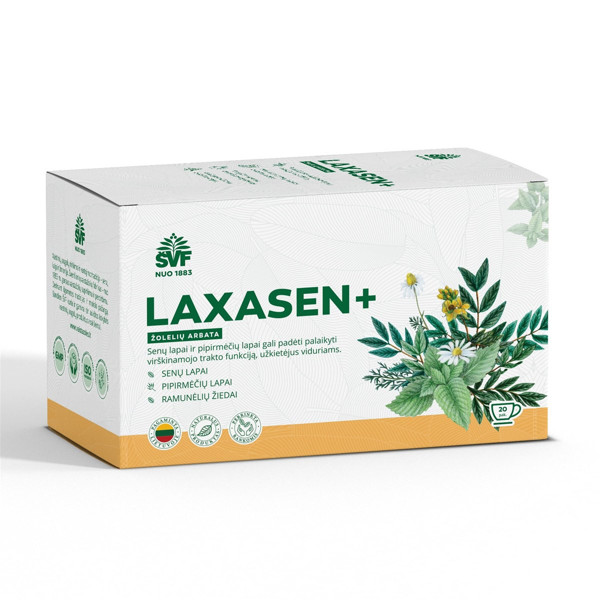 ACORUS, LAXASEN+, 1,5 g, žolelių arbata, 20 vnt. paveikslėlis