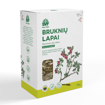 ACORUS, BRUKNIŲ LAPAI, žolelių arbata, 50 g paveikslėlis