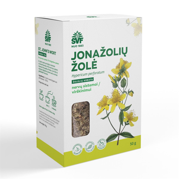 ACORUS, JONAŽOLIŲ ŽOLĖ, žolelių arbata, 50 g paveikslėlis ACORUS, JONAŽOLIŲ ŽOLĖ, žolelių arbata, 50 g paveikslėlis