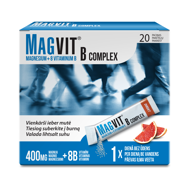 MAGVIT B COMPLEX, tirpios granulės burnoje, 20 vnt.  paveikslėlis