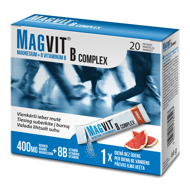 MAGVIT B COMPLEX, tirpios granulės burnoje, 20 vnt.  paveikslėlis