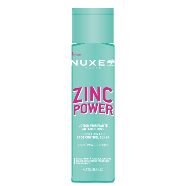 NUXE, ZINC POWER, poras sutraukiantis tonikas, 200ml, 1 vnt. paveikslėlis NUXE, ZINC POWER, poras sutraukiantis tonikas, 200ml, 1 vnt. paveikslėlis