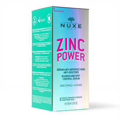 NUXE, ZINC POWER, serumas nuo spuogų ir dėmių, 30ml, 1 vnt. paveikslėlis