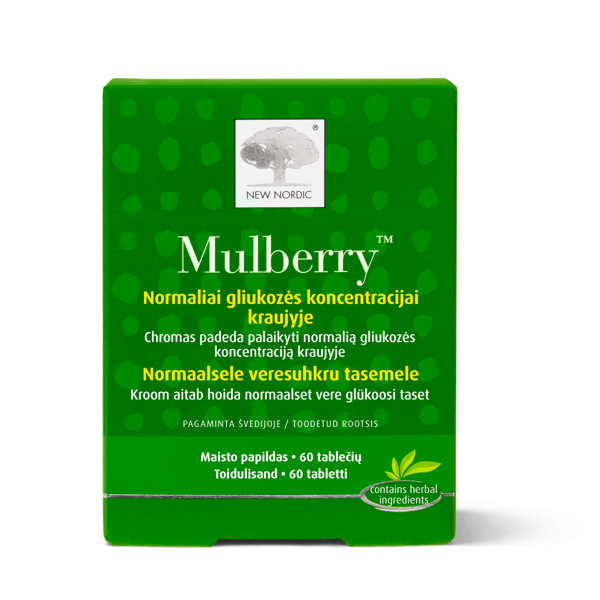NEW NORDIC MULBERRY, 60 tablečių paveikslėlis