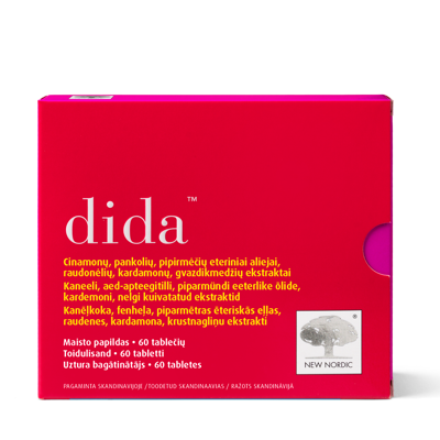 NEW NORDIC DIDA, 60 tablečių paveikslėlis