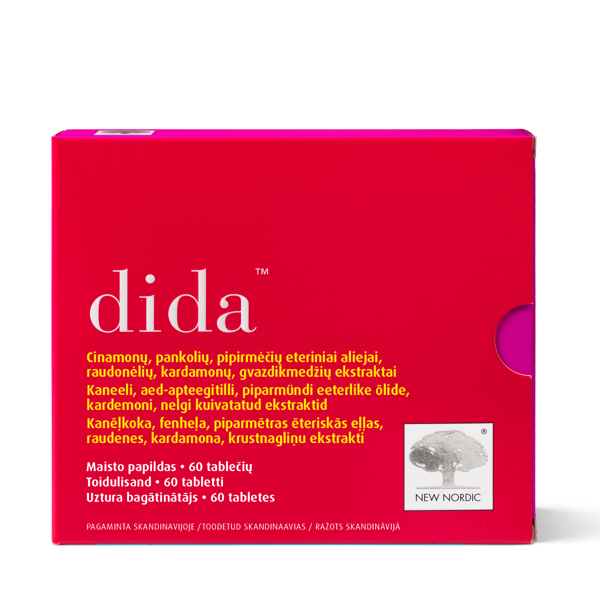 NEW NORDIC DIDA, 60 tablečių paveikslėlis