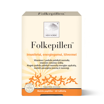 NEW NORDIC FOLKEPILLEN, 60 tablečių paveikslėlis