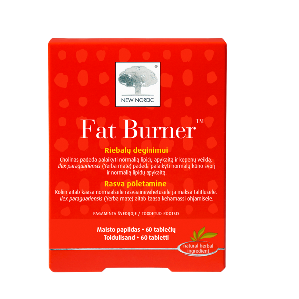 NEW NORDIC FAT BURNER, 60 tablečių paveikslėlis