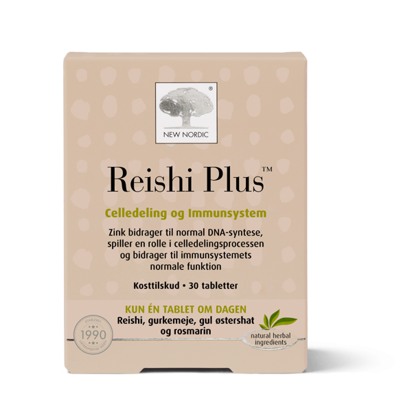 NEW NORDIC REISHI PLUS, 30 tablečių paveikslėlis