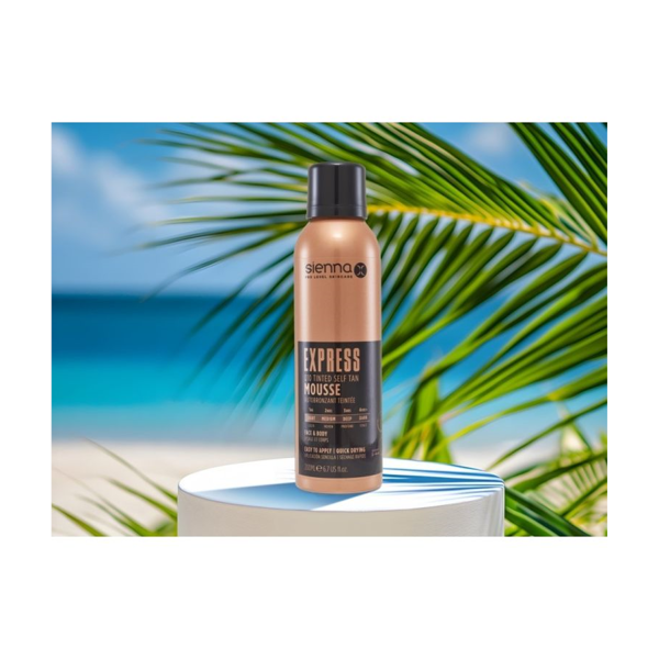 Sienna X savaiminio įdegio putos, EXPRESS, 200ml Sienna X savaiminio įdegio putos, EXPRESS, 200ml