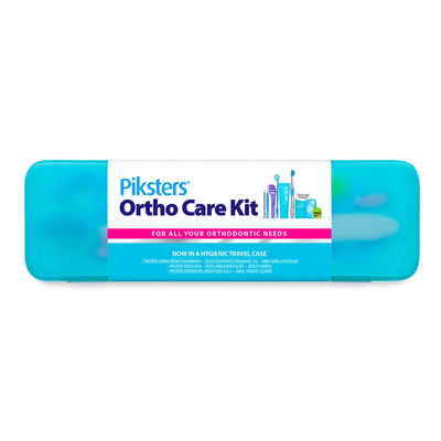 PIKSTERS ORTHO CARE KIT, burnos higienos priemonių rinkinys ortodontiniams pacientams, 1 vnt. paveikslėlis
