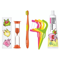 PIKSTERS MINI MONSTER KIT, burnos higienos priemonių rinkinys vaikams, 1 vnt. paveikslėlis PIKSTERS MINI MONSTER KIT, burnos higienos priemonių rinkinys vaikams, 1 vnt. paveikslėlis