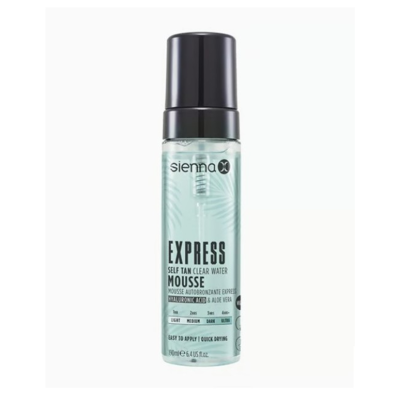 SIENNA X skaidrios savaiminio įdegio putos, EXPRESS TAN, 190 ml