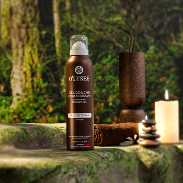 O'LYSEE dušo putos FEVE DE TONKA, 200 ml