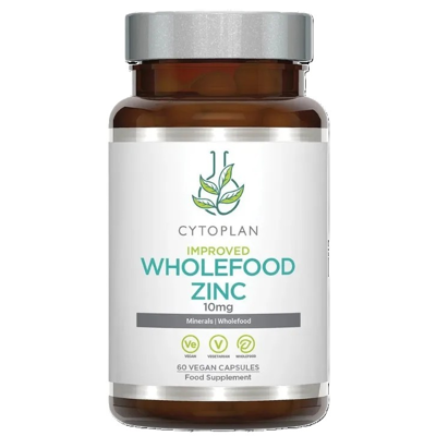 CYTOPLAN, Cinkas „Wholefood zinc“, 60 kaps.