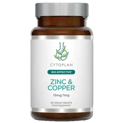 CYTOPLAN, Cinkas + varis: 15mg/1mg., 60 tabl.