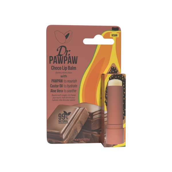 DR.PAWPAW lūpų pieštukas – balzamas CHOCOLATE, 4g