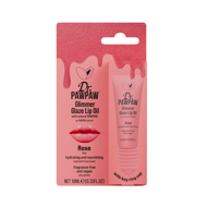 DR.PAWPAW lūpų aliejus GLIMMER GLAZE ROSE, 10ml