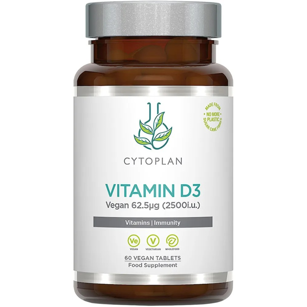 CYTOPLAN, Vitaminas D3, 2500 TV., 60 tabl.