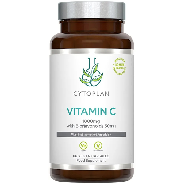 CYTOPLAN, Vitaminas C su bioflavonoidais, 60 kaps.