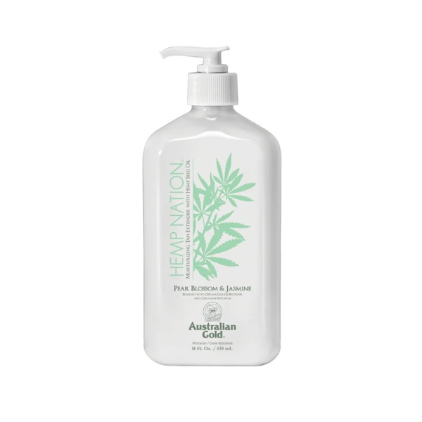 AUSTRALIAN GOLD kūno kremas HEMP NATION PEAR BLOSSOM & JASMINE, 535ml