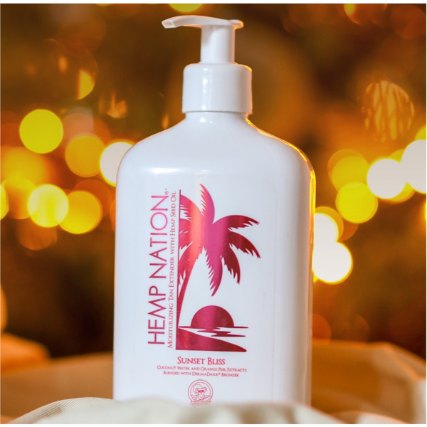 AUSTRALIAN GOLD drėkinamasis kremas  HEMP NATION SUNSET BLISS, 535 ml