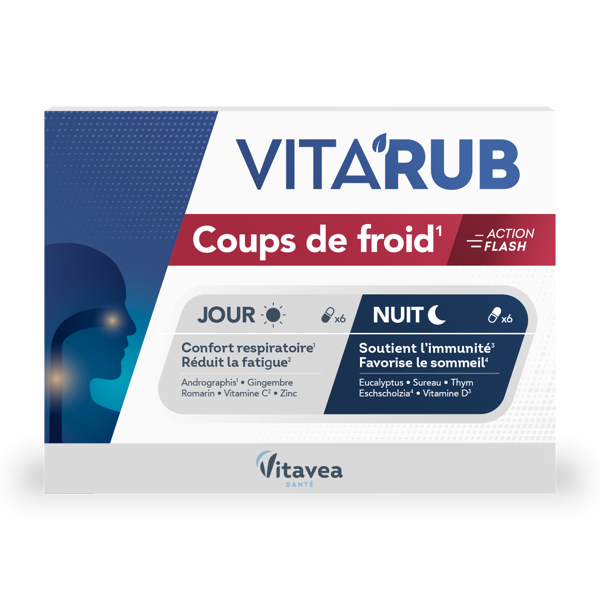 Vitavea VITA’RUB Coups de Froid peršalimo laikotarpiui, 12 vnt