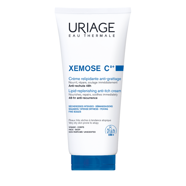 URIAGE XEMOSE C8+, universalus, minkštinamasis kremas, 200 ml paveikslėlis URIAGE XEMOSE C8+, universalus, minkštinamasis kremas, 200 ml paveikslėlis