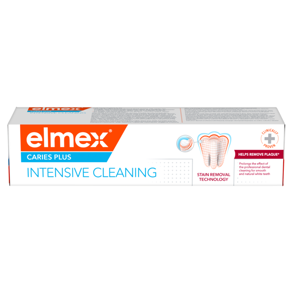 ELMEX, CARIES PLUS INTENSIVE CLEANING, dantų pasta, 50ml paveikslėlis