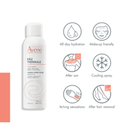 AVENE, PURŠKIAMAS TERMINIS VANDUO, 150 ml paveikslėlis AVENE, PURŠKIAMAS TERMINIS VANDUO, 150 ml paveikslėlis