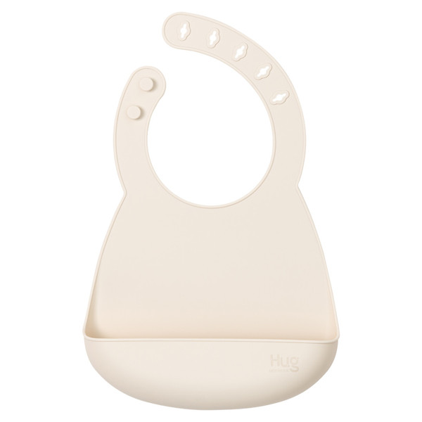 Mother-K HUG Silikoninis seilinukas, kreminis, nuo 4 mėn.