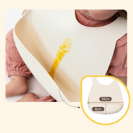 Mother-K HUG Silikoninis seilinukas, kreminis, nuo 4 mėn.