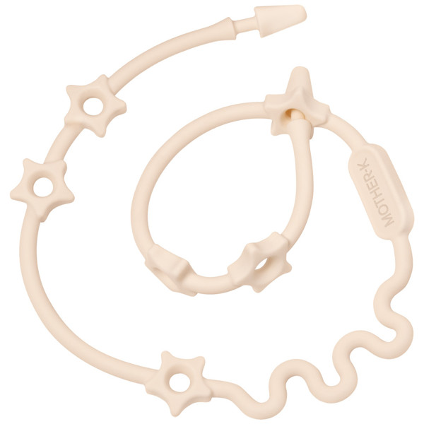 Mother-K Multifunkcinis silikoninis laikiklis, kreminis