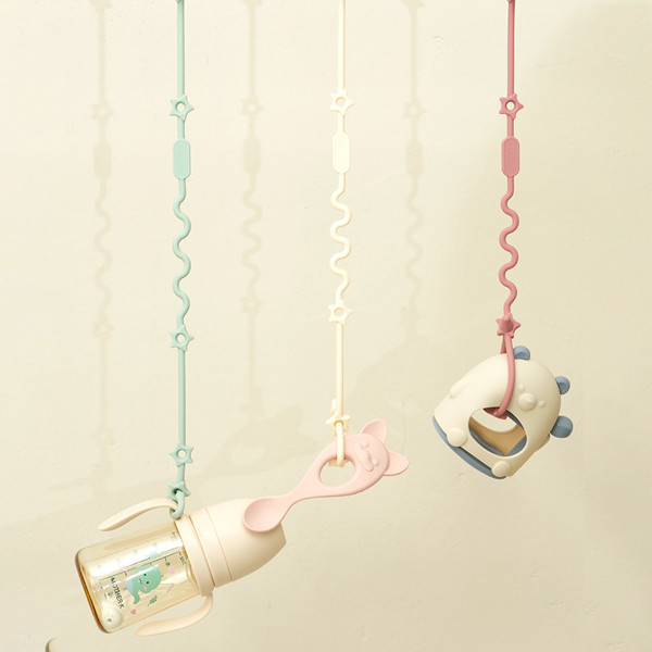 Mother-K Multifunkcinis silikoninis laikiklis, kreminis