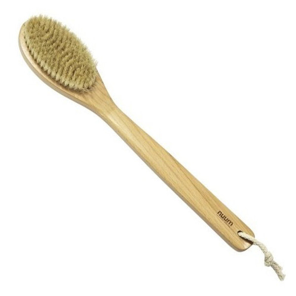 NUUM Long handle body brush kūno šveitimo šepetys su ilga rankena