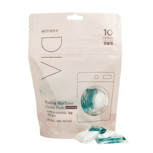 Mother-K DIA skalbimo mašinos valymo kapsulės, 10 vnt.