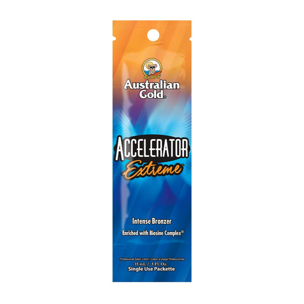 AUSTRALIAN GOLD kremas deginimuisi soliariume ccelerator EXTREME, 15ml