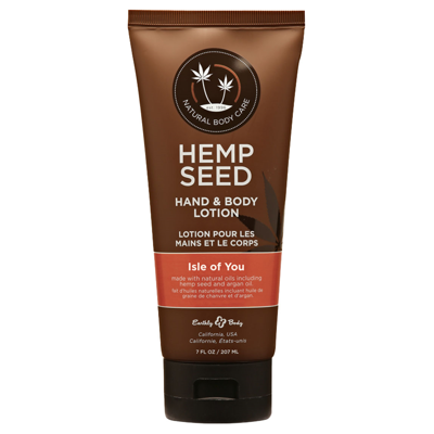 HEMP SEED rankų ir kūno pienelis Isle Of You, 207 ml