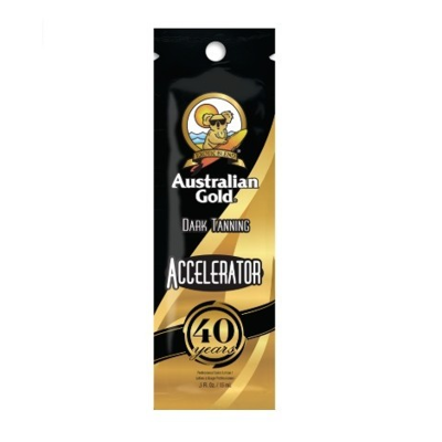 AUSTRALIAN GOLD įdegio kremas 40TH ANNIVERSARY DARK TANNING ACCELERATOR, 15ml