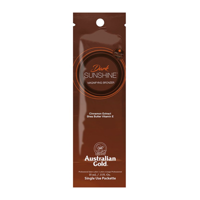 AUSTRALIAN GOLD įdegio kremas DARK SUNSHINE, 15ml
