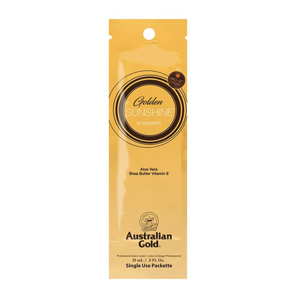 AUSTRALIAN GOLD įdegio kremas GOLDEN SUNSHINE, 15ml